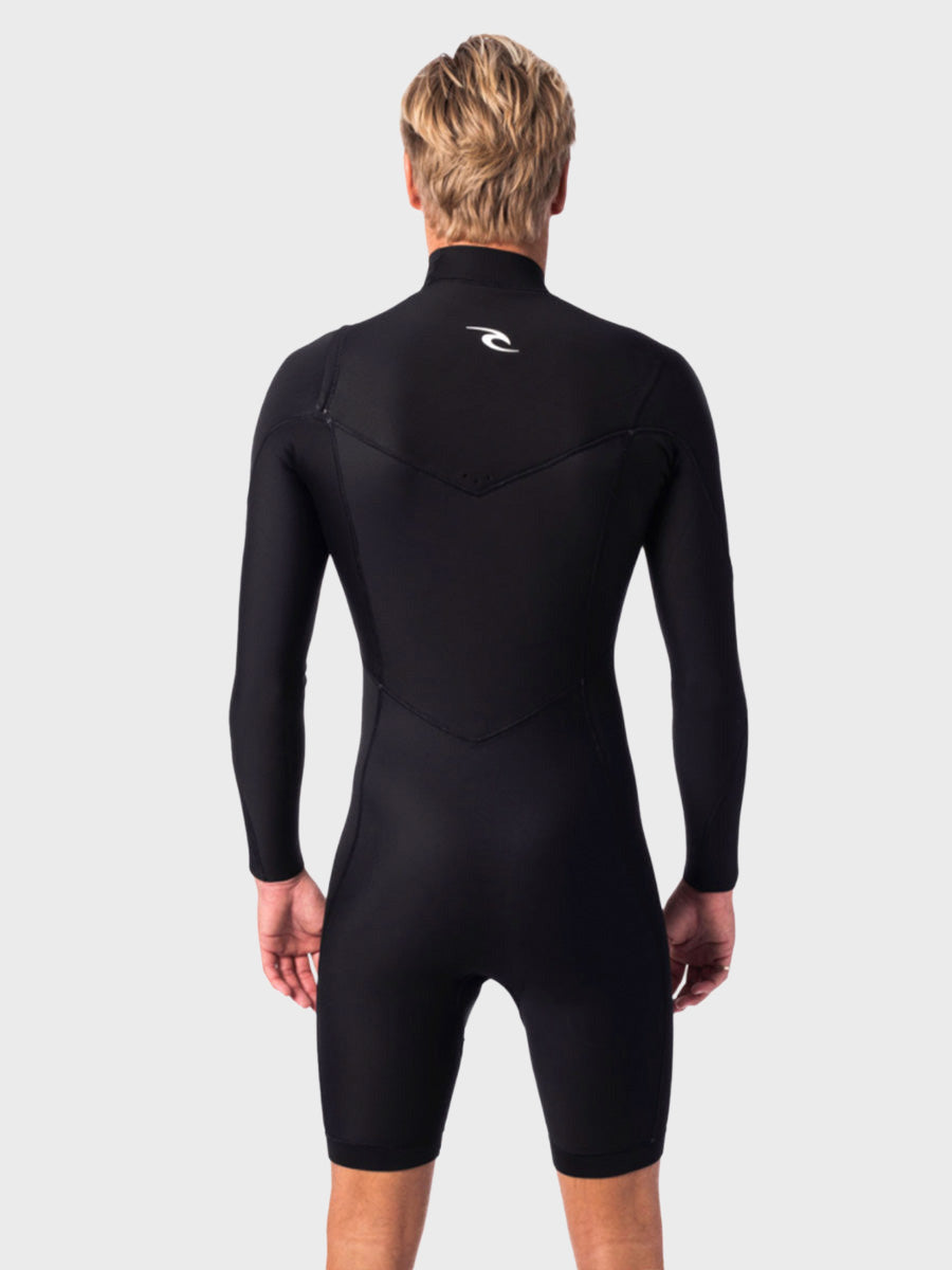 Rip Curl Dawn Patrol 2mm Chest Zip Long Sleeve Spring Suit