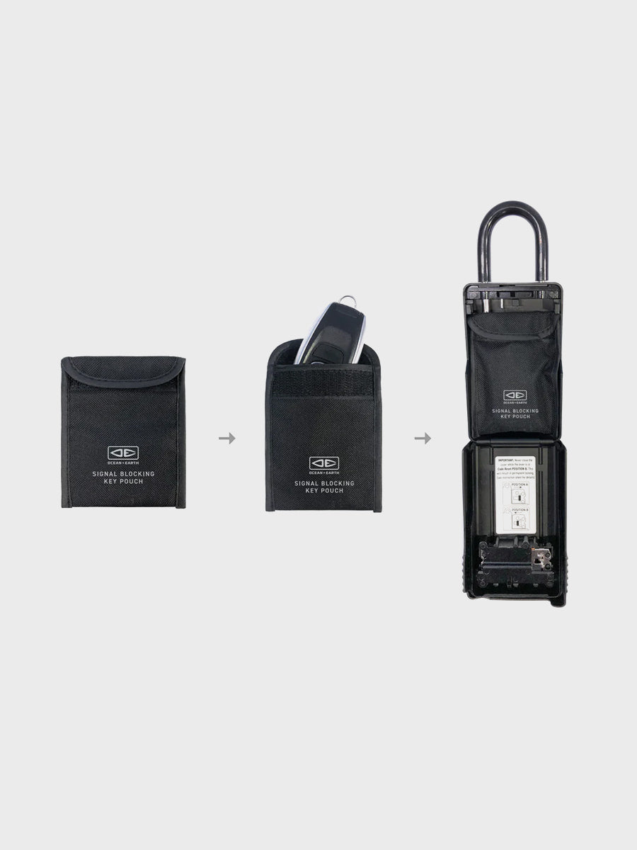 Signal Blocking Key Pouch