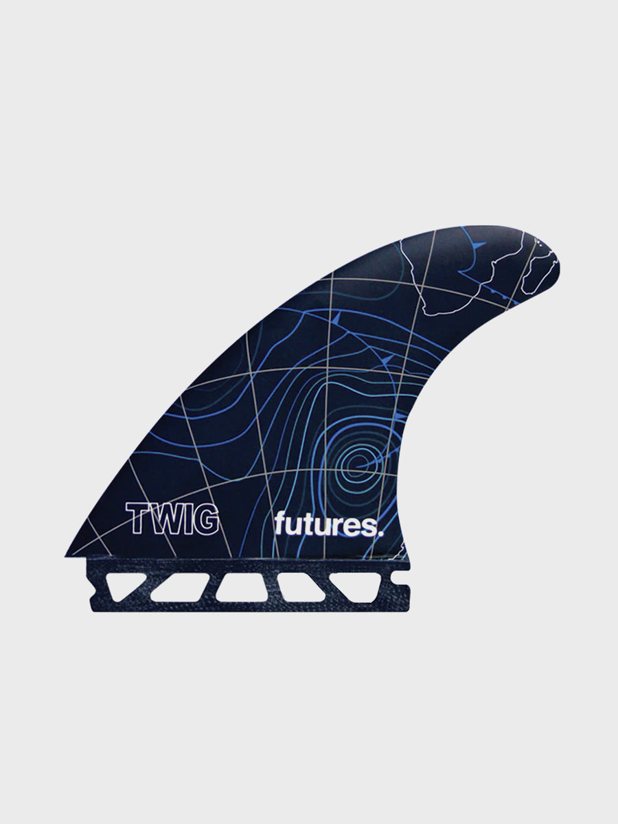 Twiggy Gun Fiberglass Tri-Quad Fins