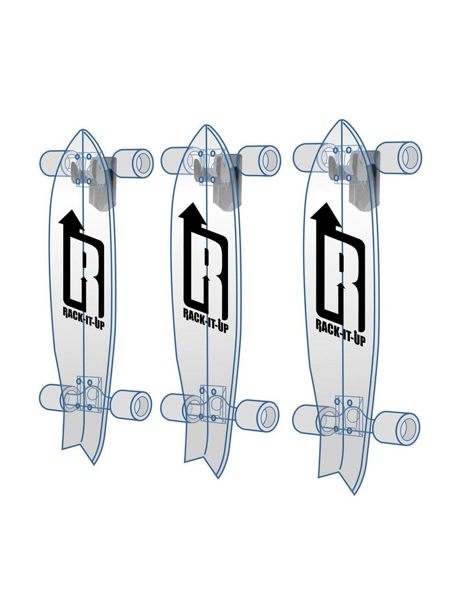 Vertical Skateboard Display Rack