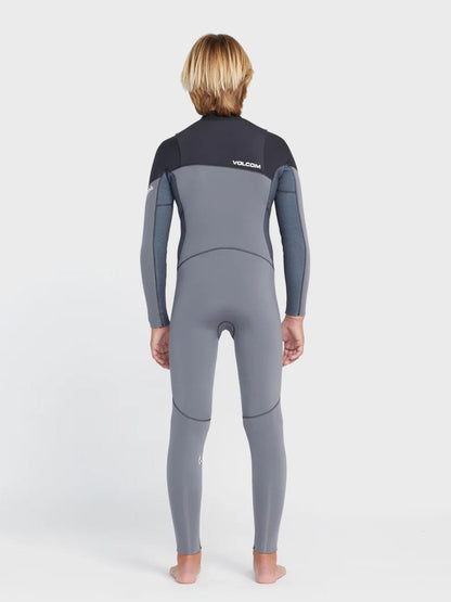 Volcom 3/2mm Chest Zip Long Sleeve Fullsuit - Boys