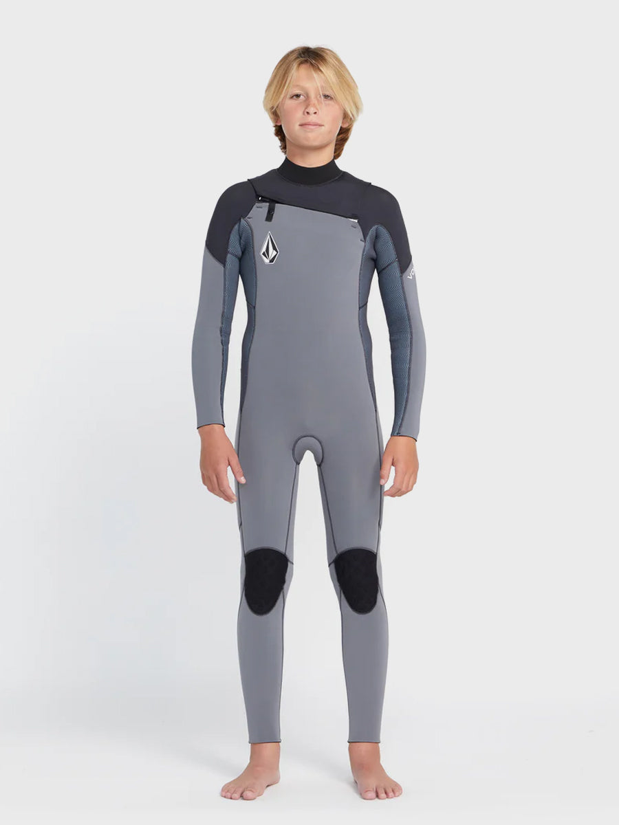 Volcom 3/2mm Chest Zip Long Sleeve Fullsuit - Boys