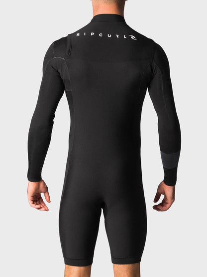 Rip Curl Aggrolite 2mm Chest Zip Long Sleeve Spring Suit