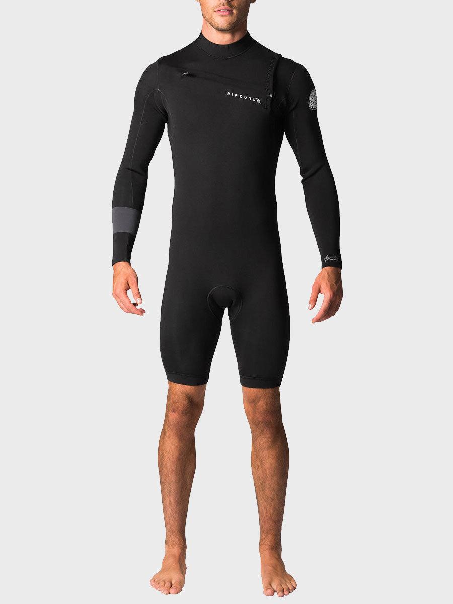 Rip Curl Aggrolite 2mm Chest Zip Long Sleeve Spring Suit