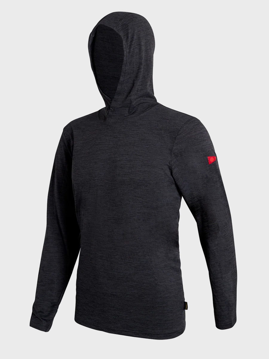  Airtex Long Sleeve Hooded Shirt
