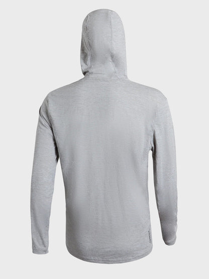  Airtex Long Sleeve Hooded Shirt