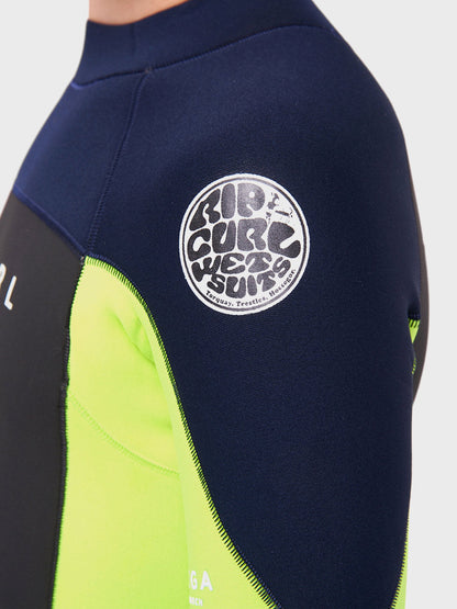 Rip Curl Boys Omega Back Zip Spring Suit