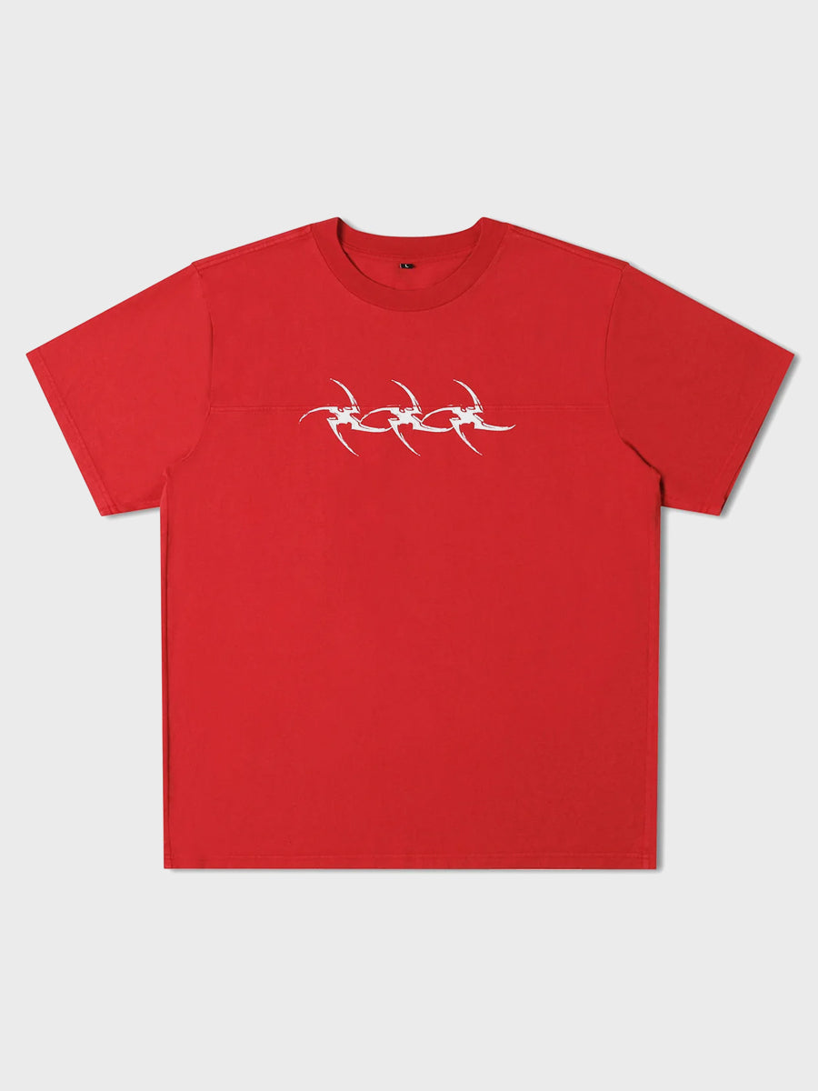  Combat Star Oversized T-Shirt