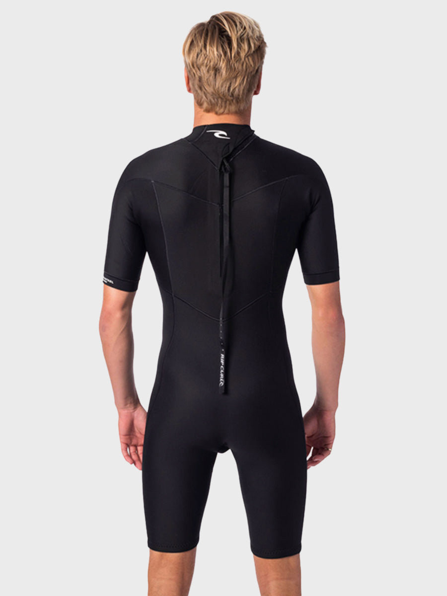 Rip Curl Dawn Patrol 2mm Back Zip Short Sleeve Spring Suit