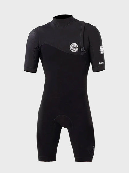 Rip Curl E Bomb 2/2mm E6 Zip Free Short Sleeve Spring Suit