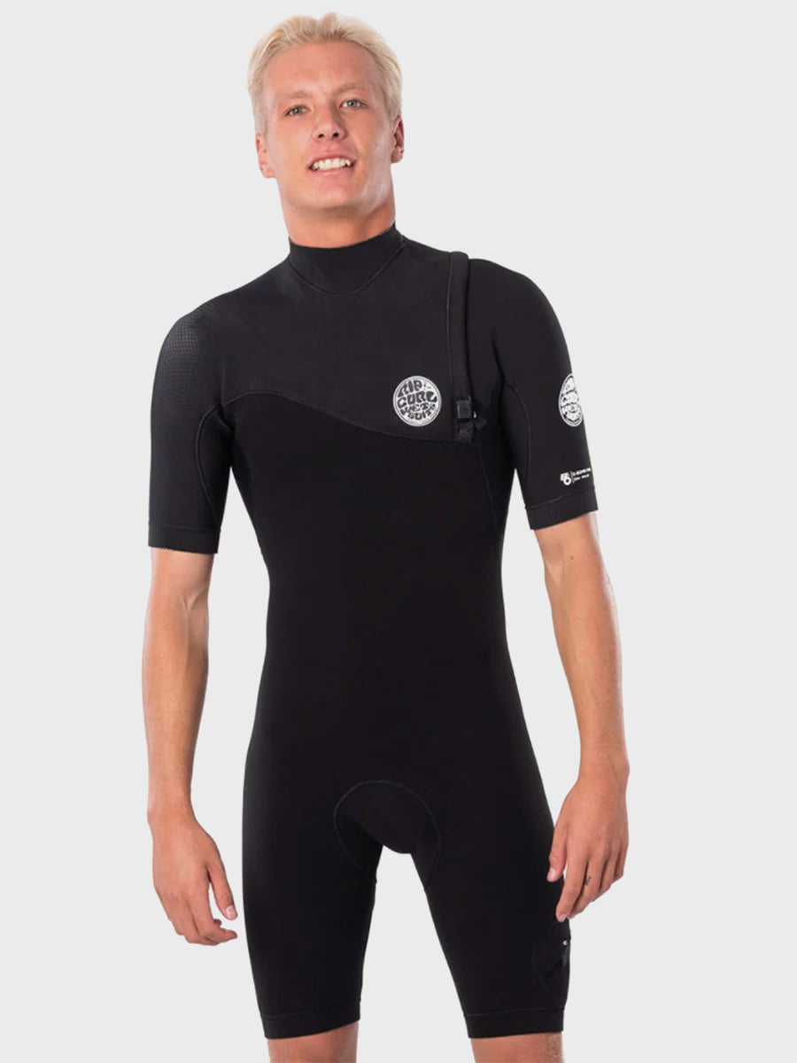 Rip Curl E Bomb 2/2mm E6 Zip Free Short Sleeve Spring Suit