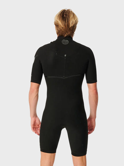 Rip Curl E Bomb 2/2mm E7 Zip Free Short Sleeve Spring