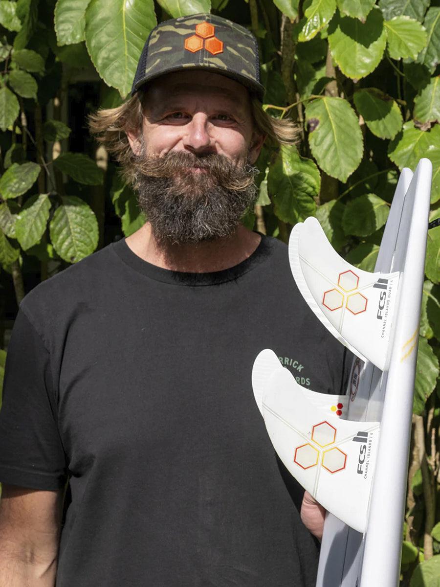  FCS II CI PC Upright Tri-Quad Fins