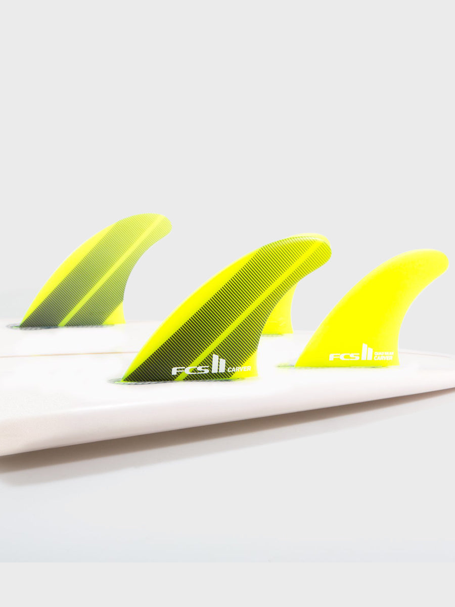 FCS II Carver Neo Glass Tri-Quad Fins