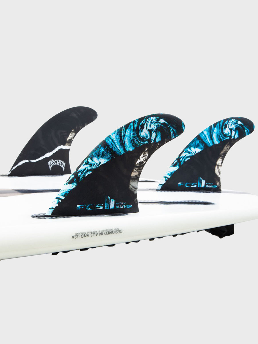 FCS II MB PC Carbon Tri-Quad Fins