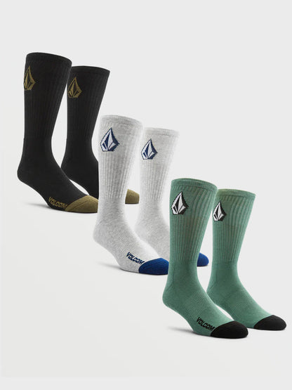Volcom Full Stone Sock 3pk