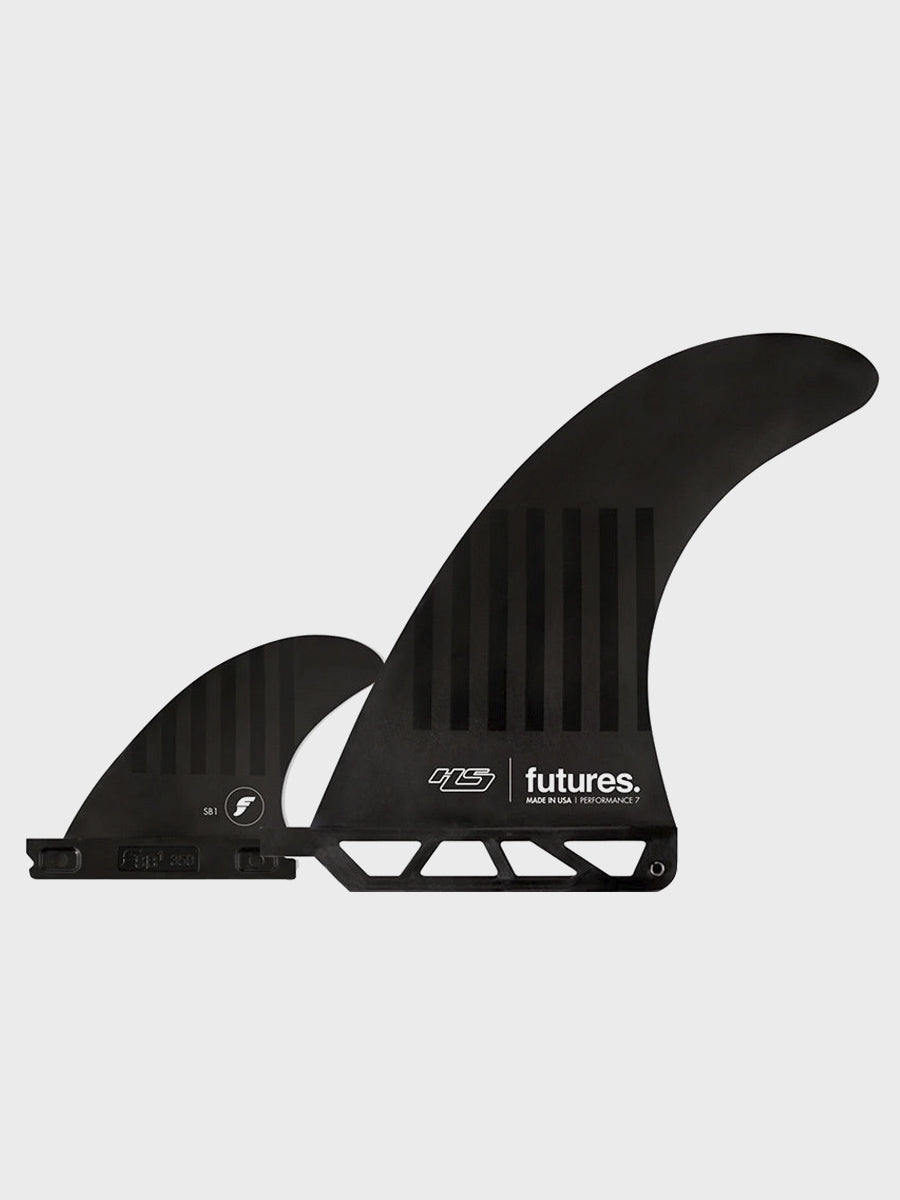  HS Plunder 7" Twin + 1 Single Fins