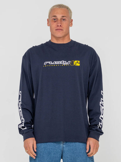 Rusty Jetsetter Long Sleeve Tee