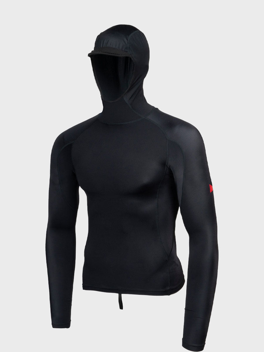 Long Sleeve Utility Pocket Hooded Rashguard