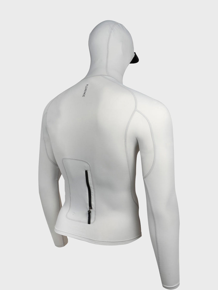  Long Sleeve Utility Pocket Hooded Rashguard