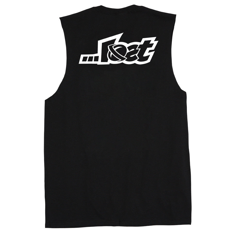  Lost Logo Muscle Black