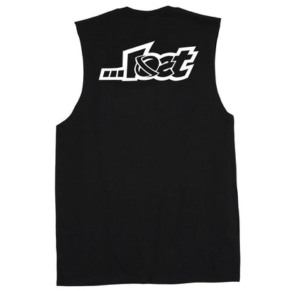  Lost Logo Muscle Black
