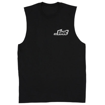 Lost Logo Muscle Black