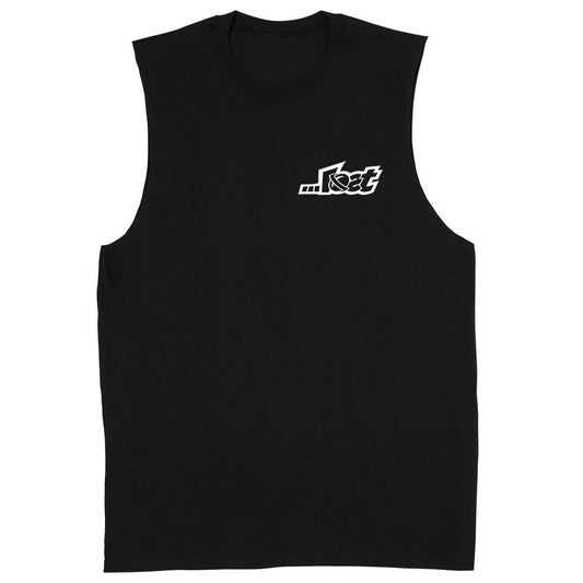  Lost Logo Muscle Black