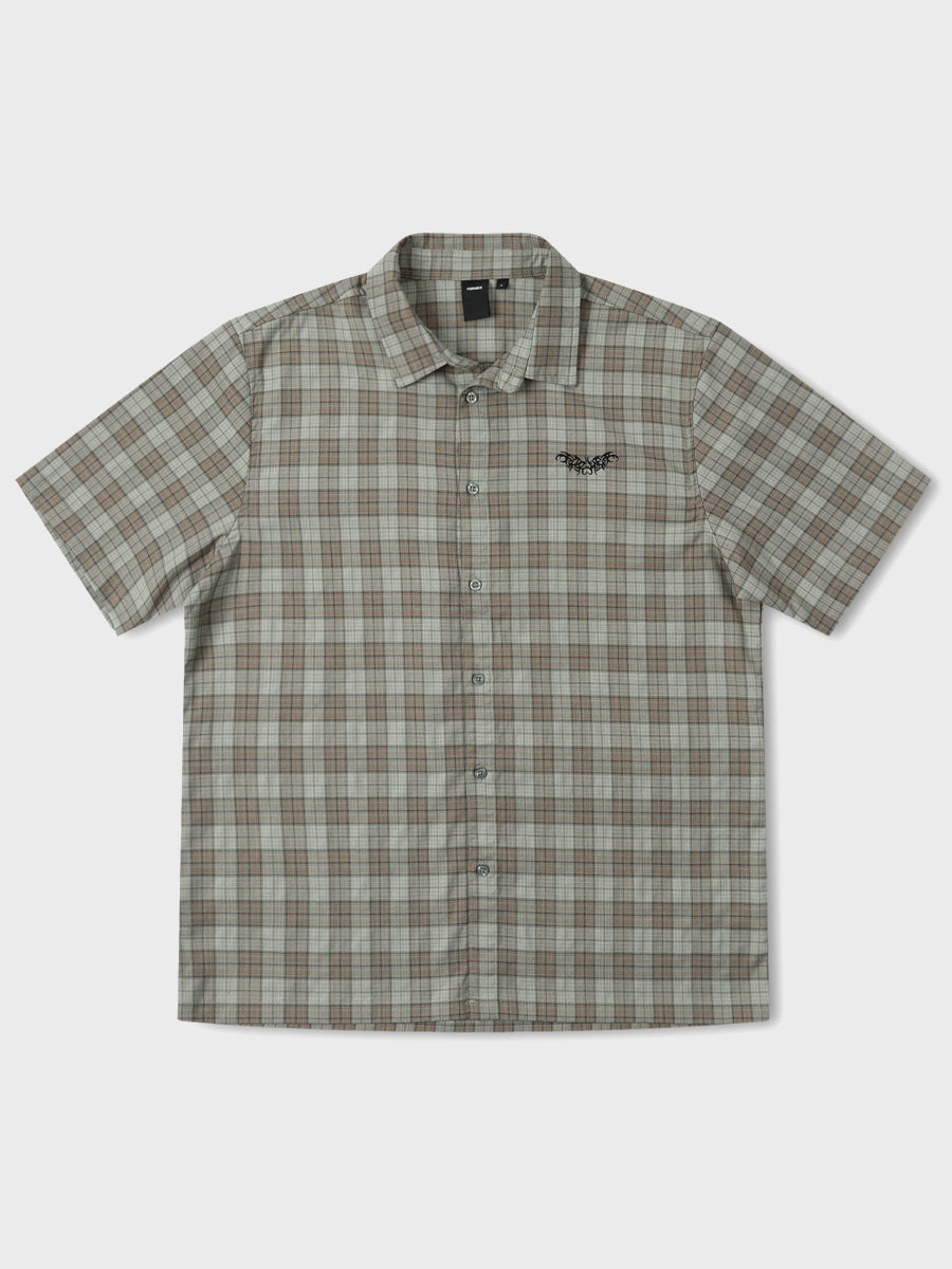  Manners Check Short Sleeve Shirt