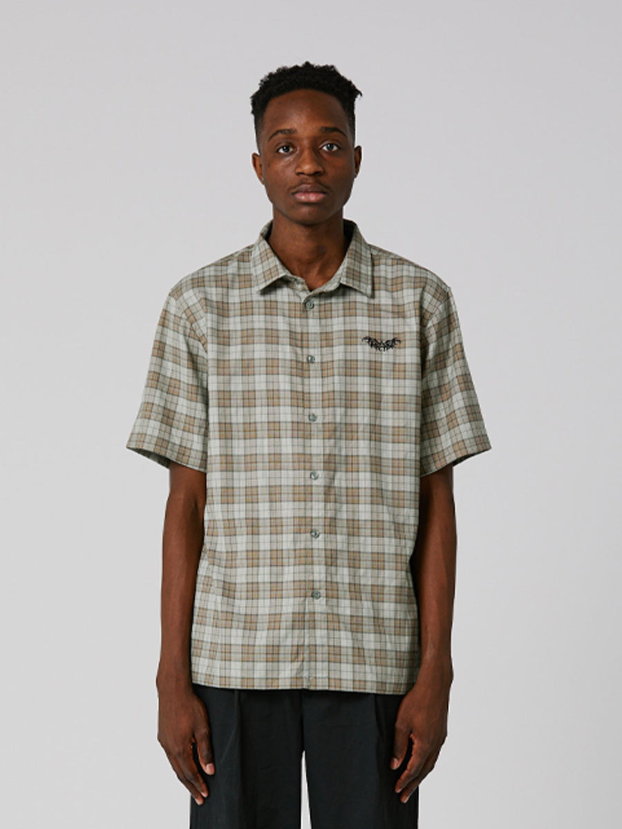  Manners Check Short Sleeve Shirt