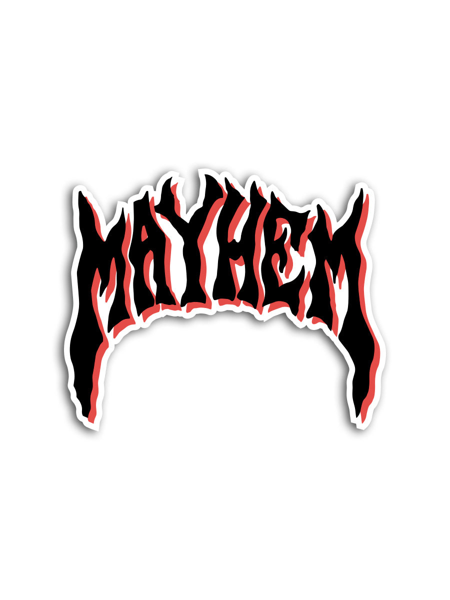  Retro Mayhem Sticker