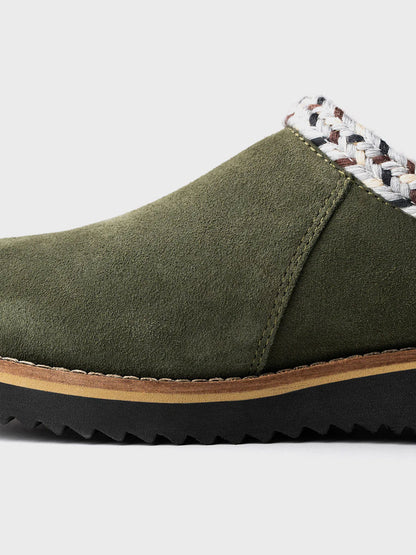  Original Clog Suede - Olive