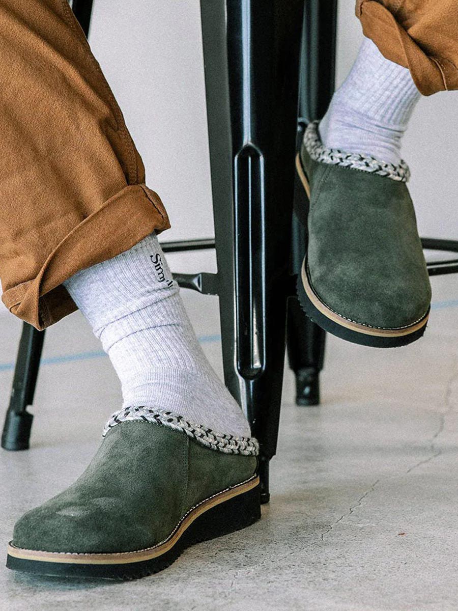  Original Clog Suede - Olive