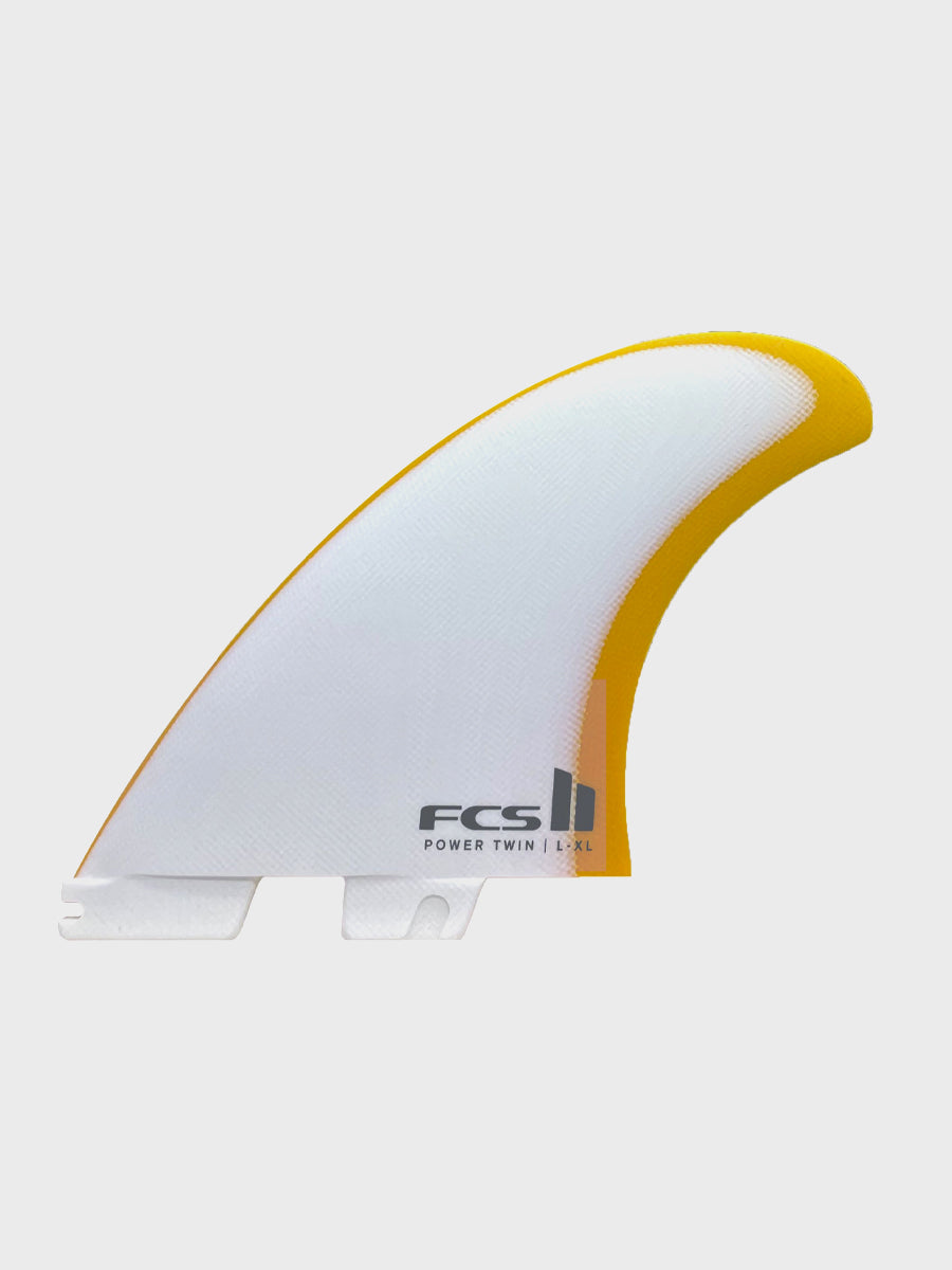  FCS II Power PG Twin + Stabiliser Fins