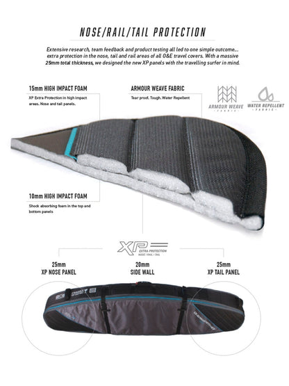  Quad Coffin Shortboard Fish Cover