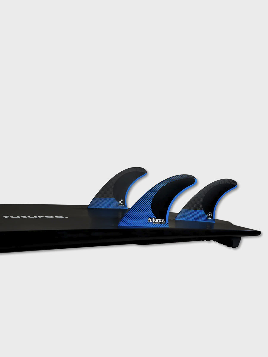  R6 Blackstix Tri Fins (Rake)