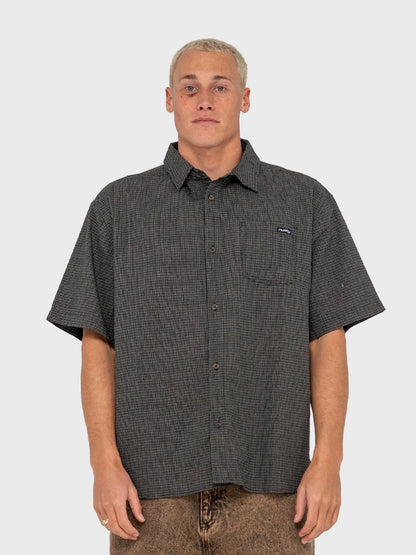 Rusty Resno Check Short Sleeve Shirt