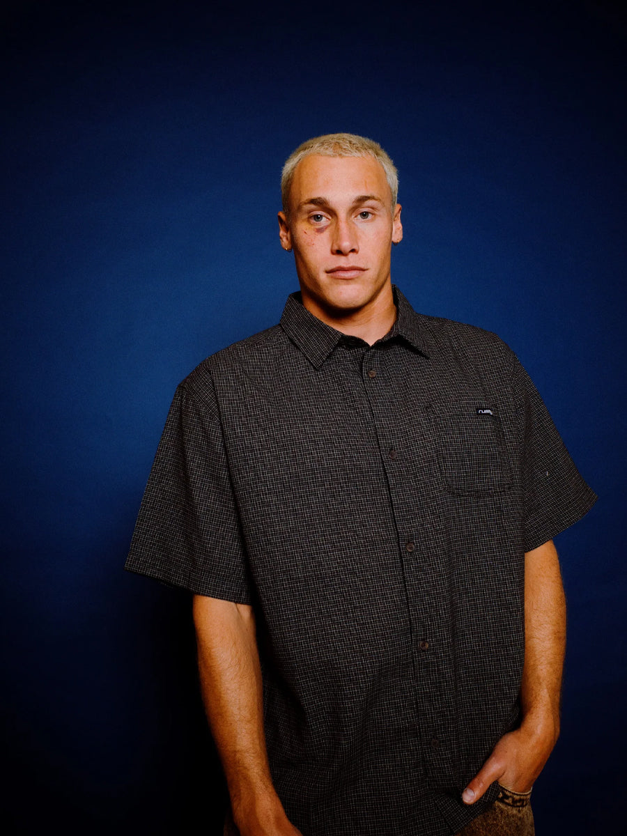 Rusty Resno Check Short Sleeve Shirt