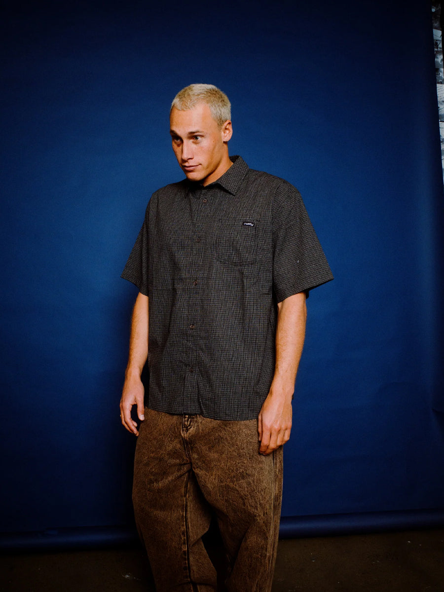 Rusty Resno Check Short Sleeve Shirt