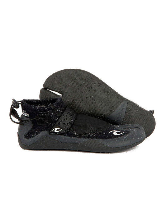 Rip Curl Reefer Low Split Toe 1.5mm Boot - Black Charcoal