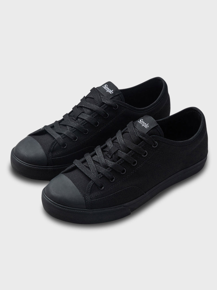  S1 Canvas - Black Black