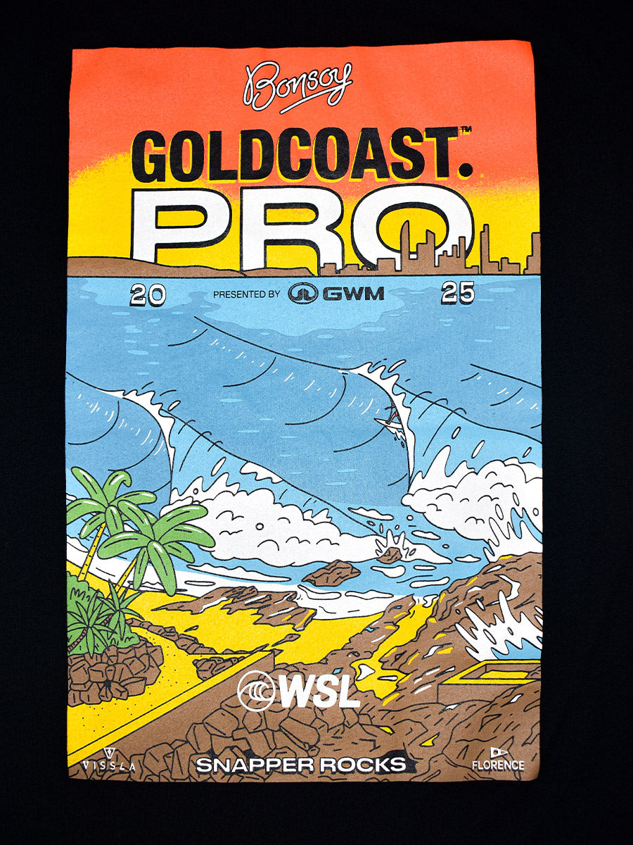  Gold Coast Pro Poster SS Tee