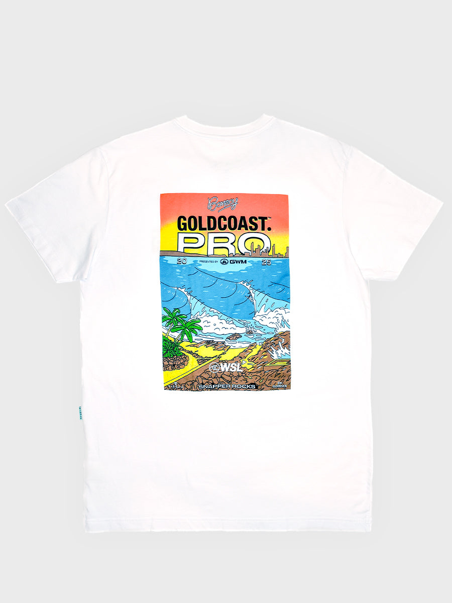  Gold Coast Pro Poster SS Tee
