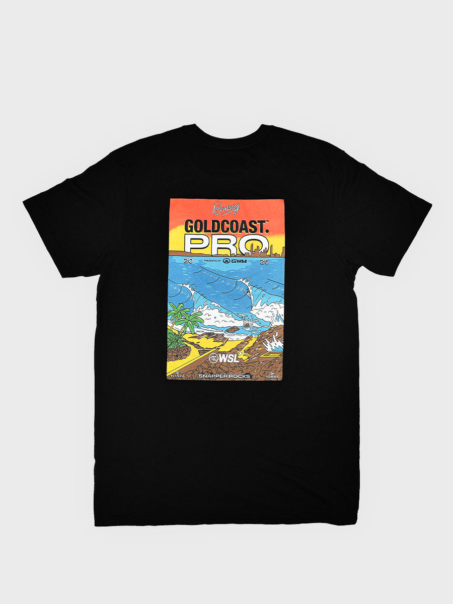 Gold Coast Pro Poster SS Tee