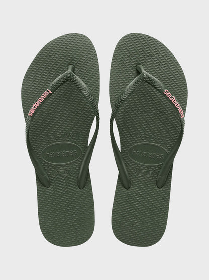 Havaianas Slim Rubber Logo