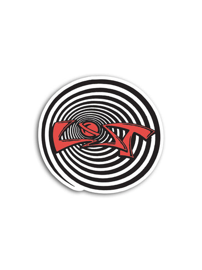  Retro Lost Spiral Sticker
