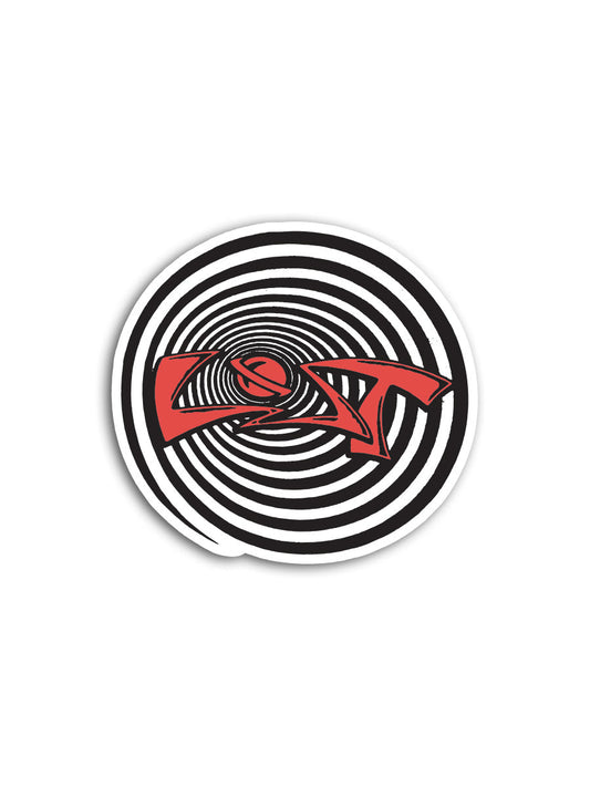  Retro Lost Spiral Sticker