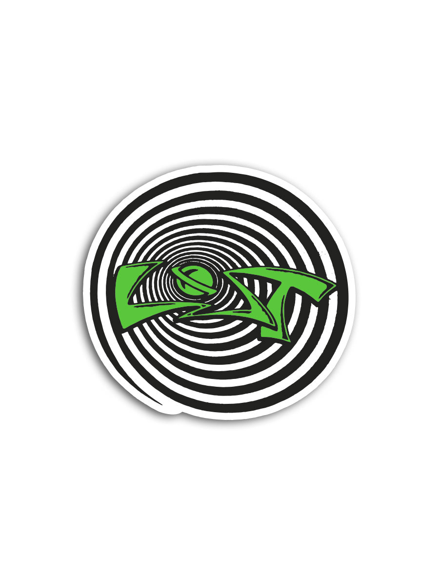  Retro Lost Spiral Sticker