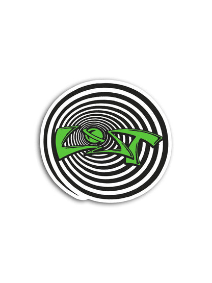  Retro Lost Spiral Sticker