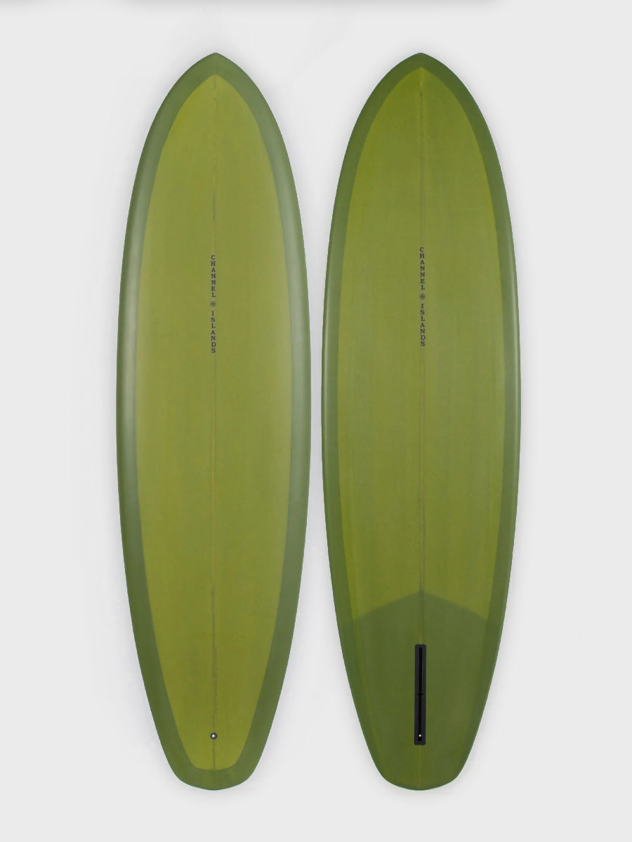 Tri Plane Hull Longboard Single Box